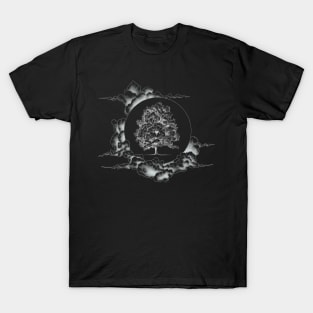 Tree of Life Floating in a Sea of Clouds T-Shirt